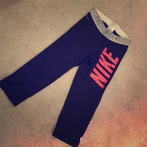 Nike dri fit Capri xs
